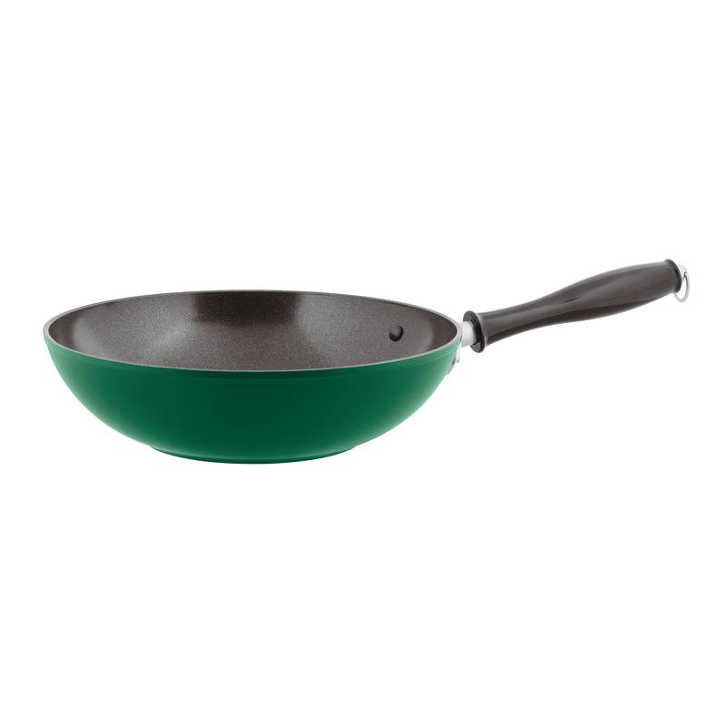 WOK SPADELLA 1 MANICO CM 28 VERDE 1965 VINTAGE SAMBONET